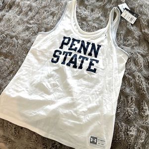 UA Penn state fitted tank womens L